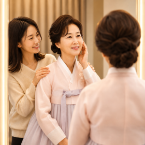 여자 혼주 가발 대여